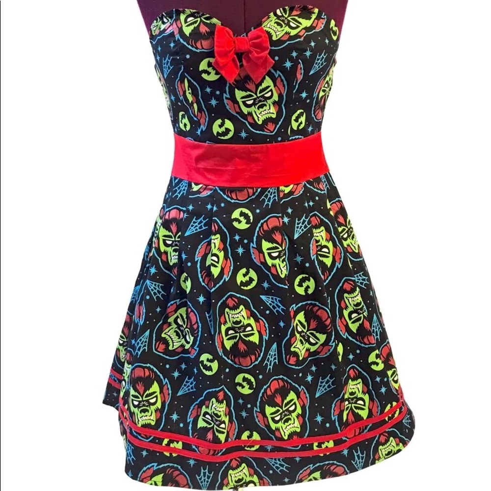 *SOLD* Wolfman Party Dress - Picture 2 of 4